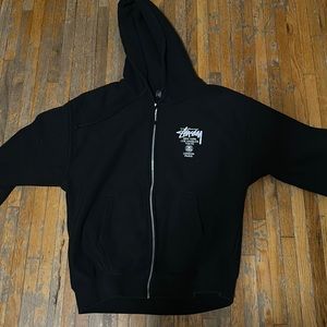 STUSSY WORLD TOUR ZIP HOODIE